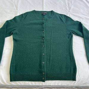 Forest Green Cashmere Sweater Set